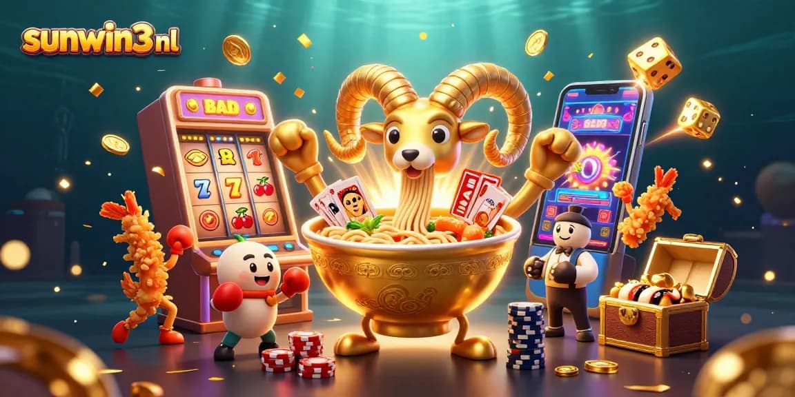 Experience thrilling wins at sunwin3 nl with our vibrant casino scene featuring dynamic gaming elements.