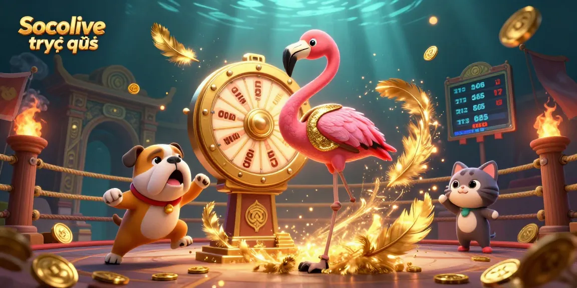 Experience Socolive trực tiếp with vibrant character-driven action in a fully immersive betting environment.