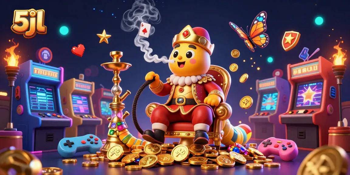 Engage with dynamic casino activities featuring 5jl-inspired characters in rich, 3D illustration.