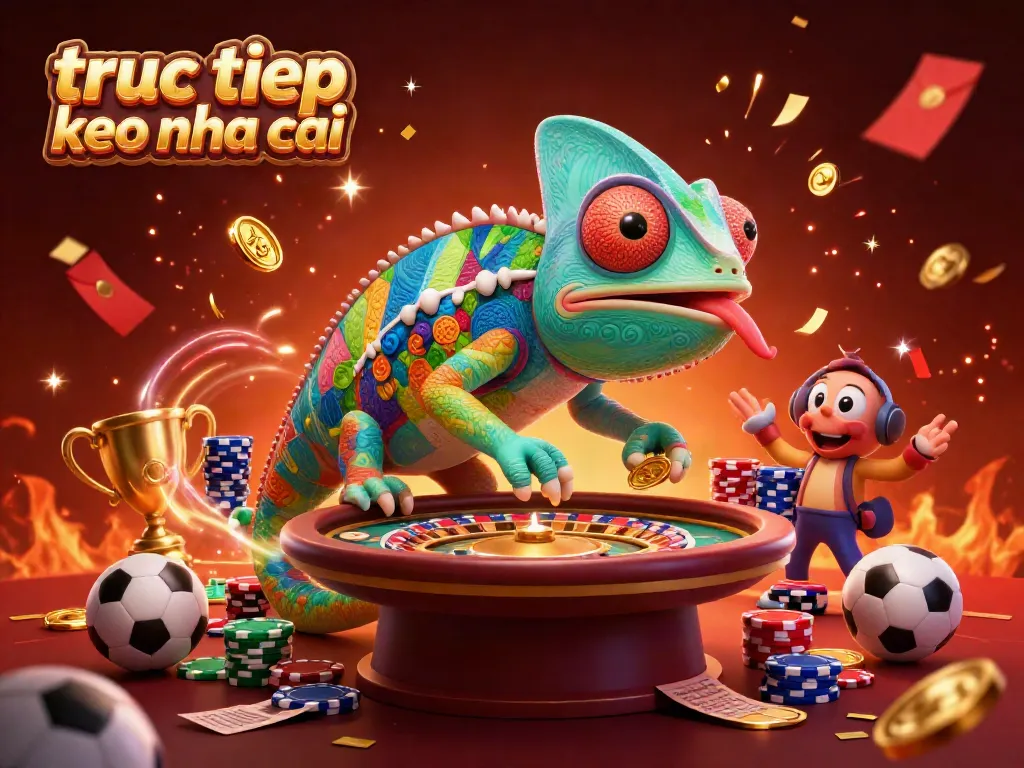 Experience live betting with truc tiep keo nha cai as the chameleon casino owner monitors your winning sports bets.